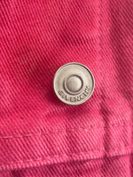 GIVENCHY - Luster Denim Jacket in Pink Sz S