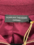 SCANLAN THEODORE - Cashmere Collared Bomber Sz M