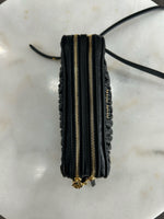 MIU MIU - Black Matelassé Crossbody Bag