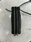 MIU MIU - Black Matelassé Crossbody Bag
