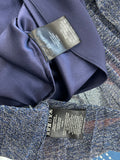 SCANLAN THEODORE - Blue Pleated Lurex Dress Sz M
