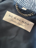 BURBERRY - Wool Herringbone Coat - Sz IT 42