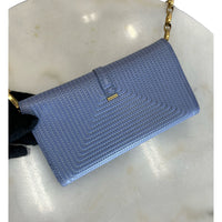 ZIMMERMANN - Blue Quilted Leather Crossbody Bag