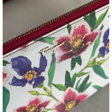 SALVATORE FERRAGAMO - Leather St.Bouquet Zip-around Wallet
