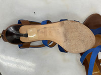 FENDI - Blue Strap Sandals /Heels Sz 38