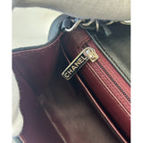 CHANEL - Mini Square Flap Bag in Black