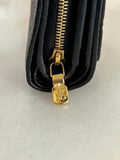 LOUIS VUITTON - Cléa Wallet Black Monogram Empreinte Leather