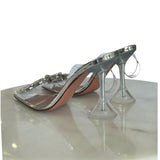 AMINA MUADDI - Begum Glass Slingback Pumps Sz 37