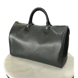 LOUIS VUITTON - SPEEDY 30 Black Epi Leather Bag