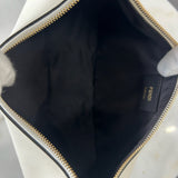 FENDI - Fendigraphy Small White Leather Bag