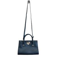 JIMMY CHOO - Riley Blue Leather Handbag