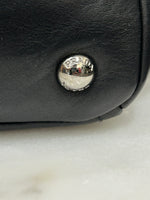 PRADA - Black Leather Tote / Shoulder Bag
