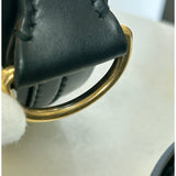 DIOR - D-Fence Black Saddle Bag & Two Straps