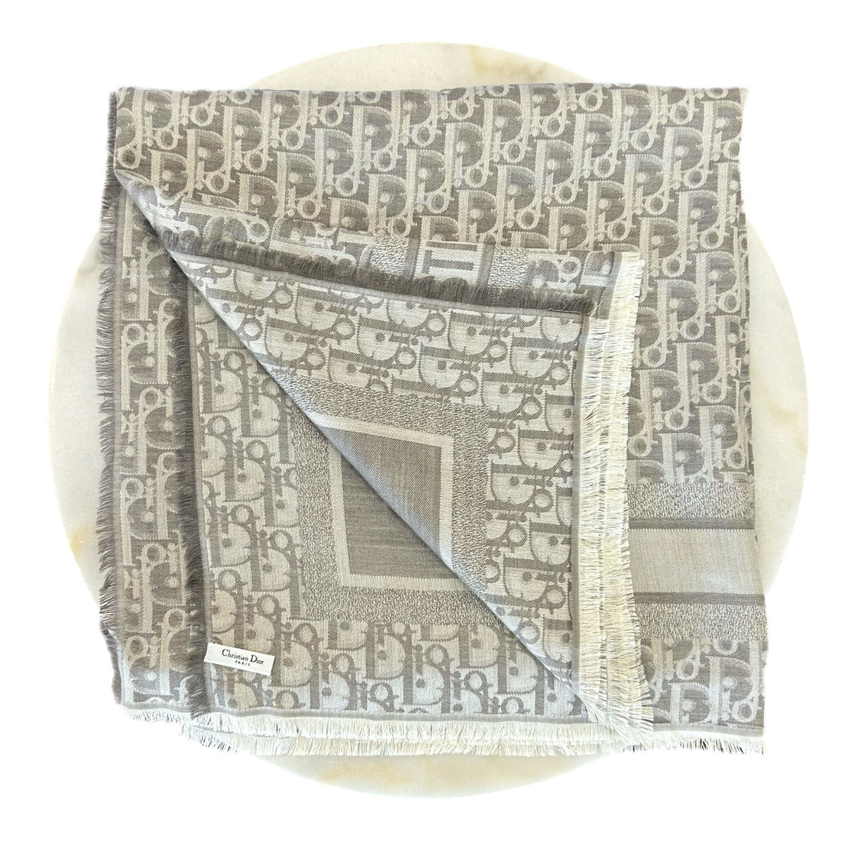 CHRISTIAN DIOR - Dior Oblique Shawl