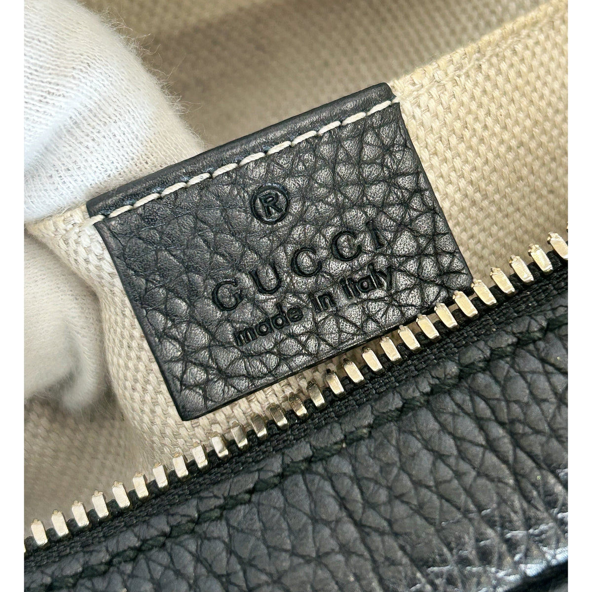 GUCCI - Black Soho Disco Bag