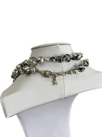 CHANEL - Pearl CC Graffiti Long Necklace