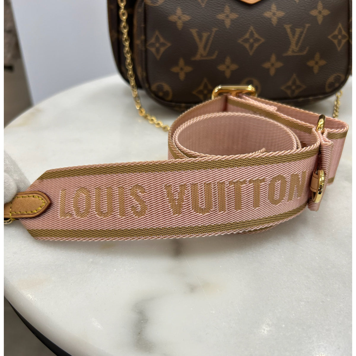 LOUIS VUITTON - Multi Pochette Accessories Bag - Rose Clair