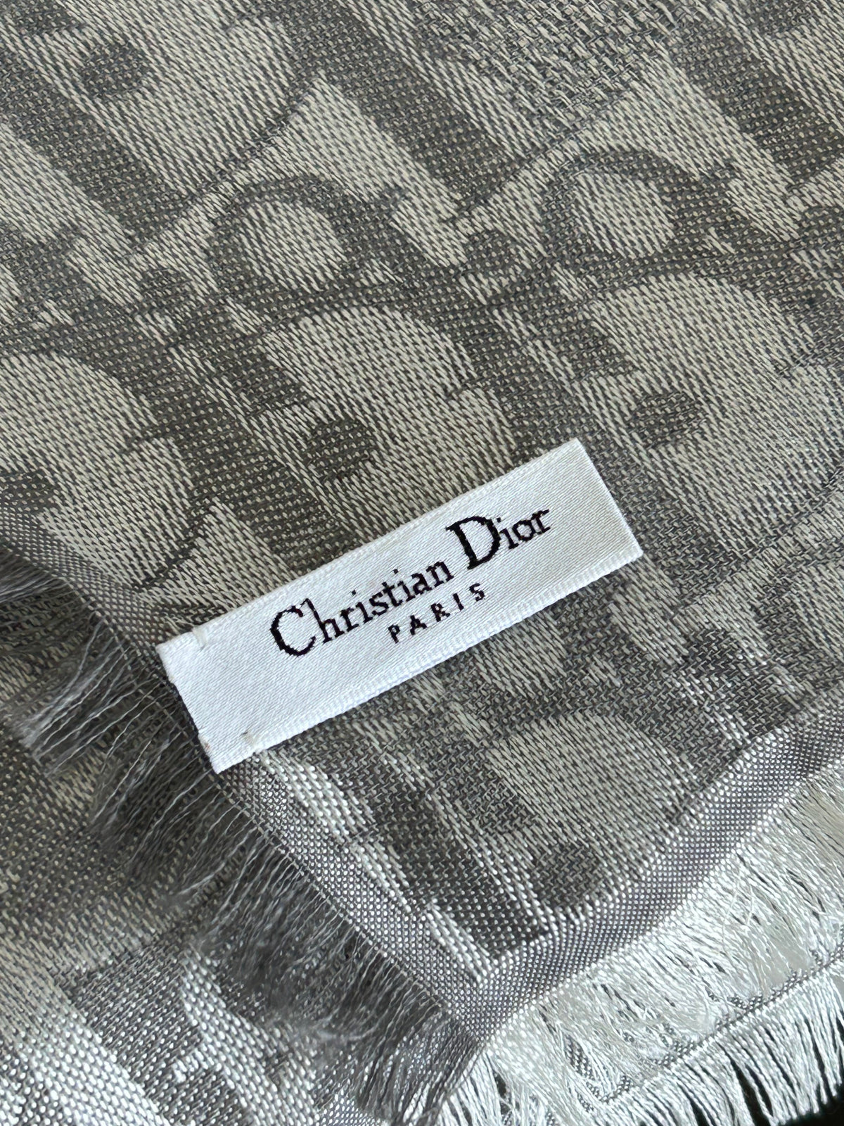 CHRISTIAN DIOR - Dior Oblique Shawl
