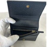 GUCCI - Butterfly Compact Leather Wallet