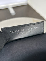 BALENCIAGA - Navy Cabas in Black/White Tote Bag