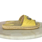 GUCCI - GG Marmont Espadrille Slides Sz 38.5