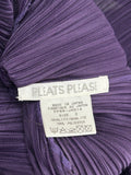 Pleats Please Issey Miyake - Purple Pleated Dress Sz 3 / AUS 10-12