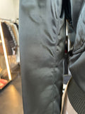 MONCLER - Eulimene Green Hooded Crop Jacket Sz 0