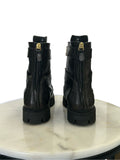 MOSCHINO - Milano Black Leather Boots Sz 40