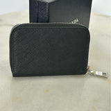 PRADA - Saffiano Embossed Logo Zip Wallet