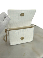 SCANLAN THEODORE
- White Croc Mini Triangle Diamanté Bag