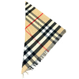BURBERRY - Triangle Check Scarf