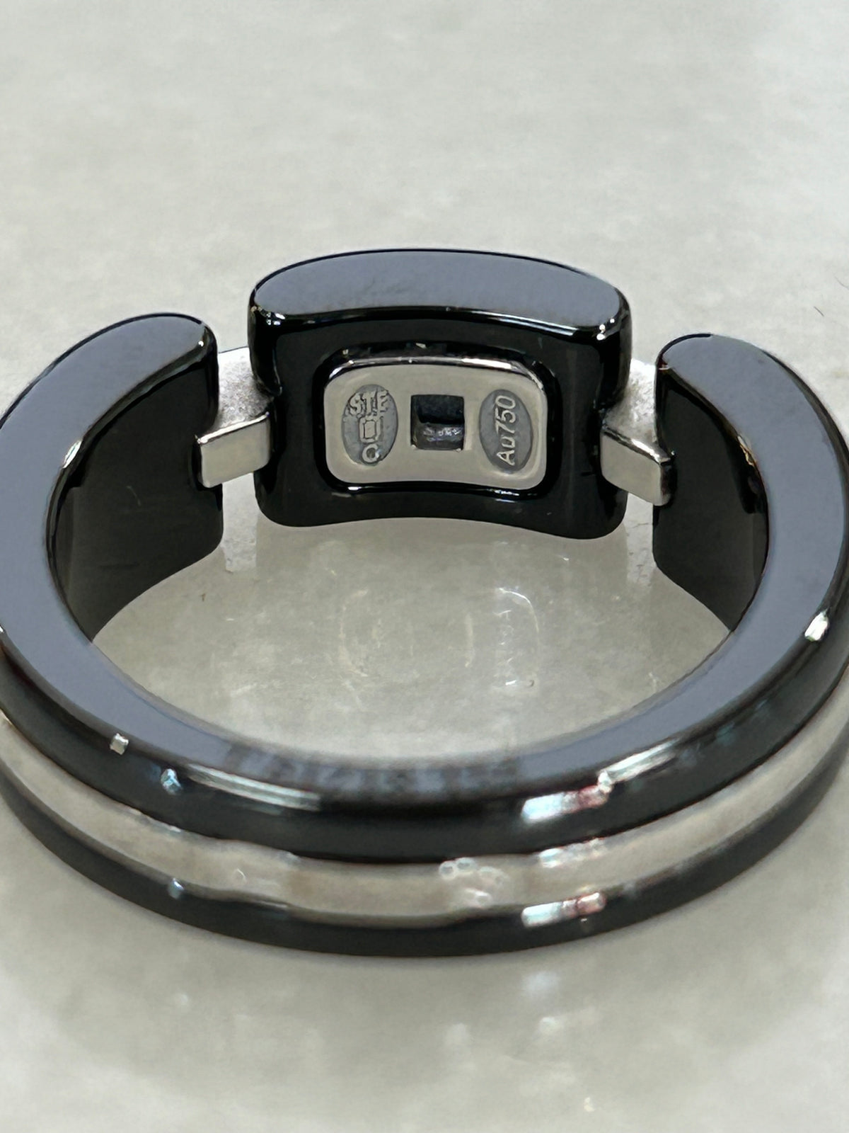 CHANEL - Ultra Ring Ceramic & 18k White Gold