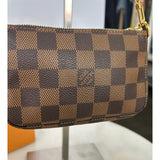 LOUIS VUITTON - Mini Pochette Accessories in Damier Ebene