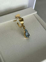 VALENTINO - Blue Single Drop Earrings
