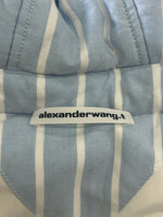 ALEXANDER WANG - Oxford Bubble Hem Puffer Jacket Sz XS (Relaxed Fit)