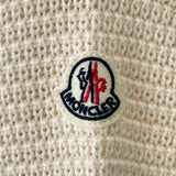 MONCLER - Cream Maglione Tricot Cardigan Sz S