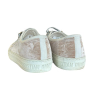 CHRISTIAN DIOR - Walk'n'Dior Pink Velvet Sneakers Sz41