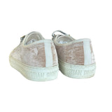CHRISTIAN DIOR - Walk'n'Dior Pink Velvet Sneakers Sz41