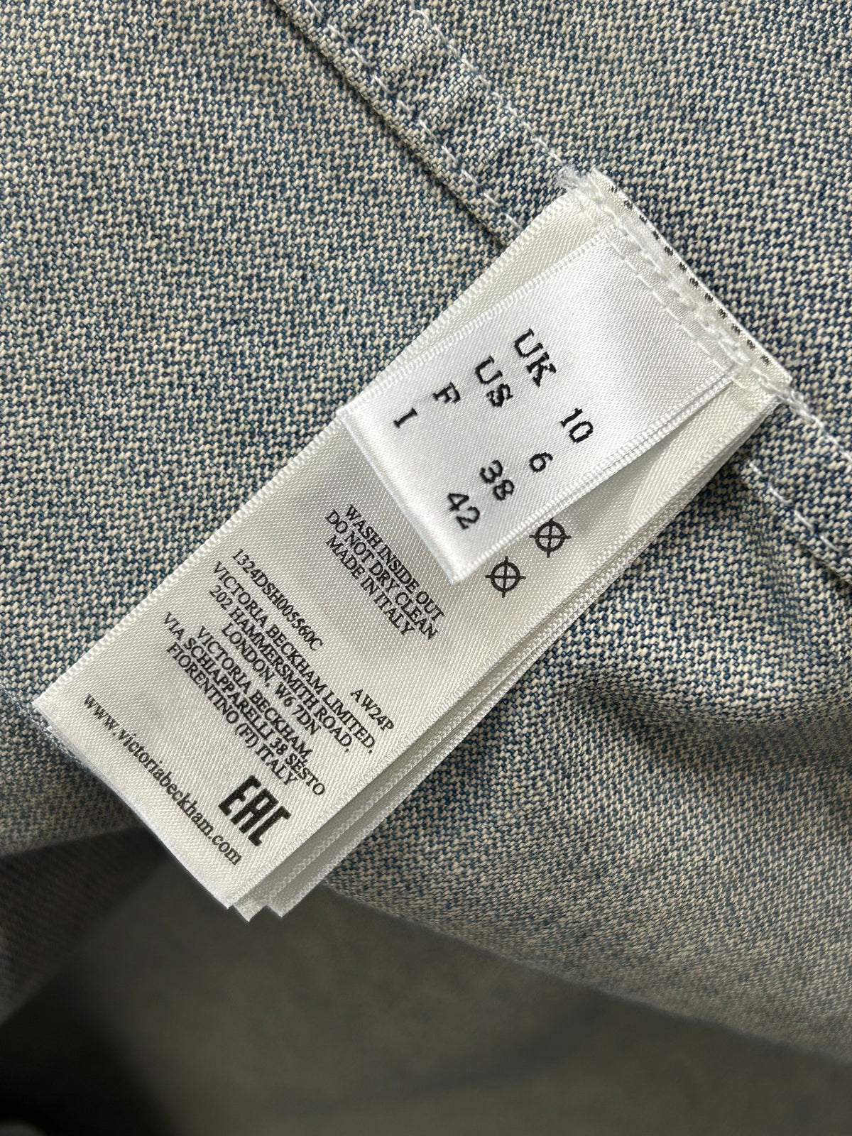 VICTORIA BECKHAM - Oversized Denim Shirt Sz M