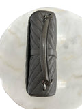 SAINT LAURENT - College Medium Bag - Grey Quilted Leather