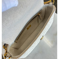 FENDI - Beige Baguette Medium Shoulder Bag