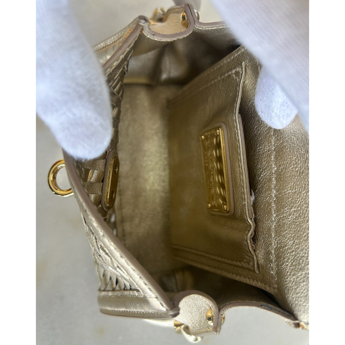 SALVATORE FERRAGAMO - Sofia Stardust Mini Bag