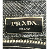 PRADA - Navy Saffiano Leather Tote Bag & Strap
