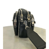 ALEXANDER WANG - Attica Leather Studded Crossbody Bag