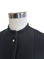PRADA - Virgin Wool Black Coat Sz 42