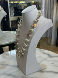 CHANEL - Iridescent Enamel & Pearl CC Long Necklace