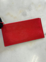 LOUIS VUITTON - Felicie Pochette - Red Epi Leather Crossbody Bag