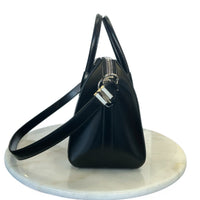 GIVENCHY - Small Antigona Bag in Black Box Leather