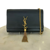 SAINT LAURENT - Kate Medium Tassel Bag in Black