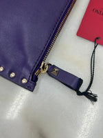 VALENTINO - All Around Rockstud Leather Clutch